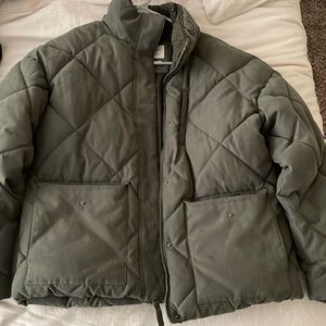 Trendy Dark Green Puffer Jacket from Universal Thread (Target)!
